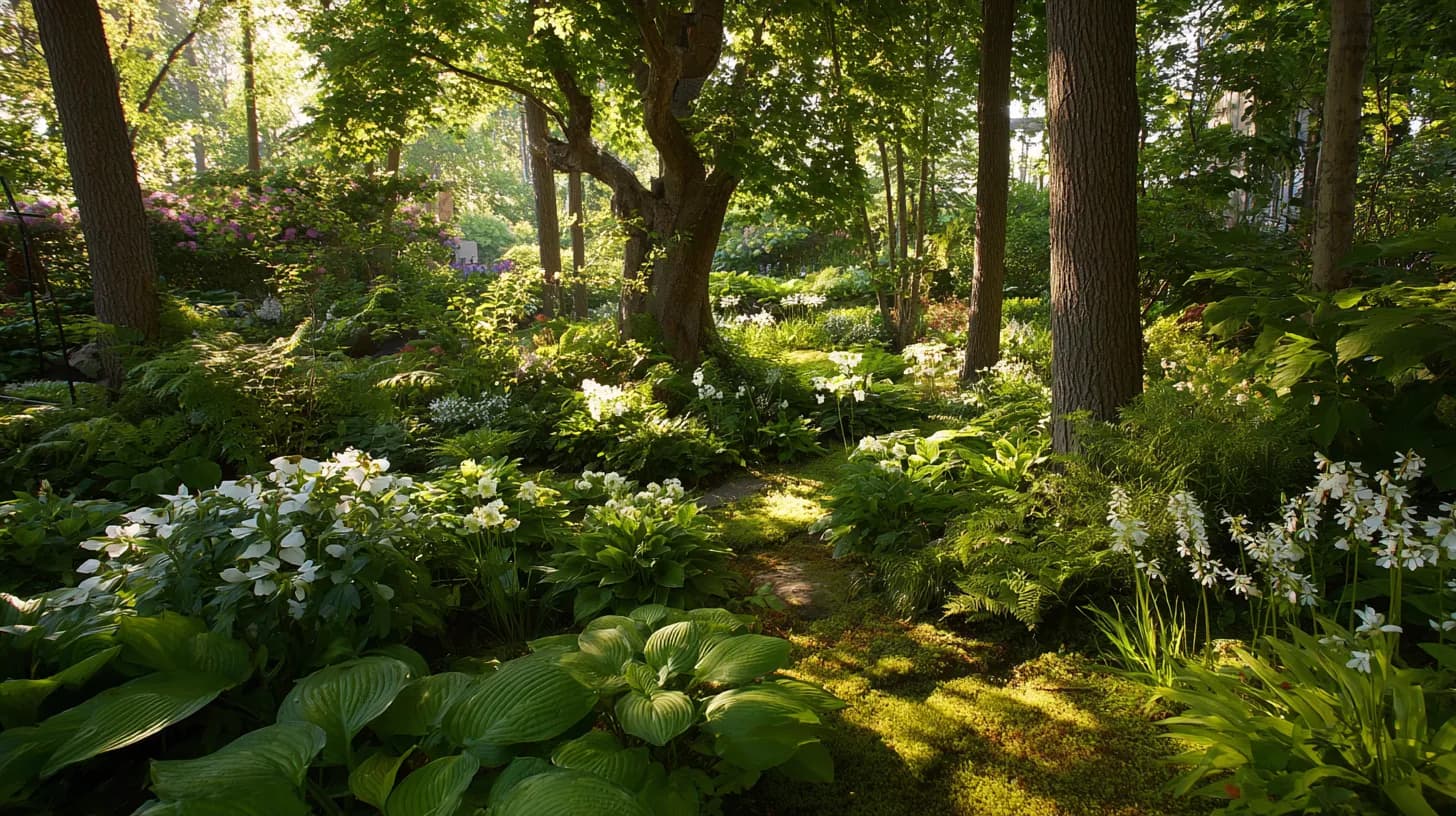 Shade Garden Palettes